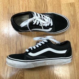 Vans Old Skool Black and White Sneakers
